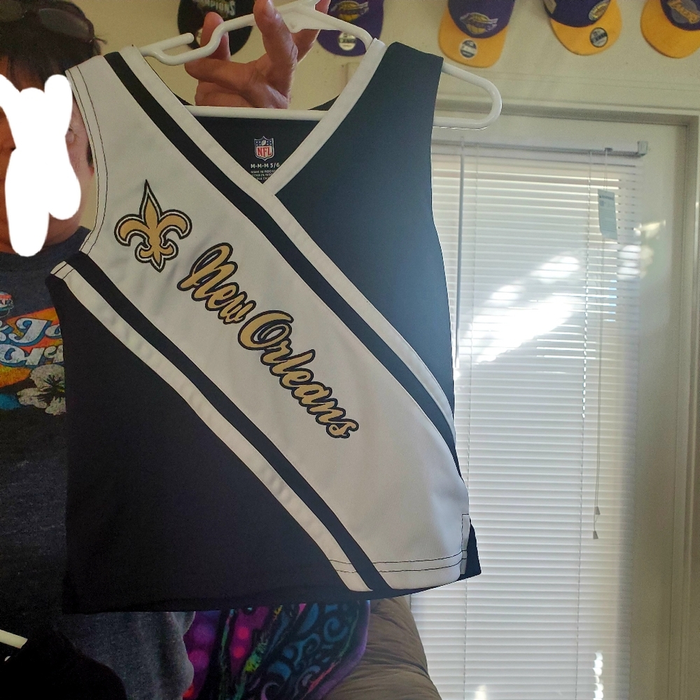 new orleans saints kids outfit